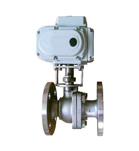 Electric Cast Steel Floating Ball Valve