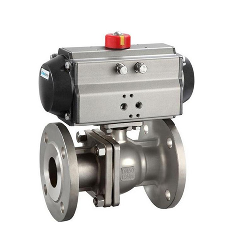 Pneumatic Stainless Steel Floating Ball Valve