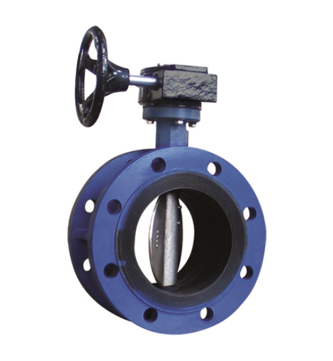 Worm Gear Flanged Concentric Butterfly Valve