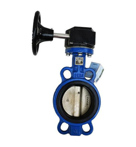 Worm Gear Wafer Type Concentric Butterfly Valve